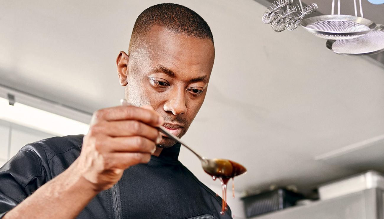  | The founder cooking